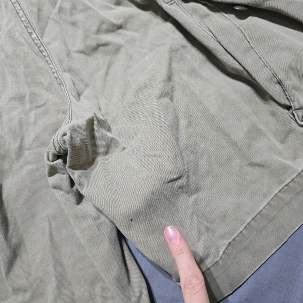 Polo Ralph Lauren Cargo Shorts Mens 32 Khaki Distressed Utility Cotton - Picture 9 of 10